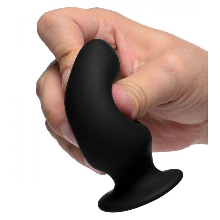 Squeezable Silicone Anal Plug - Small - Sex Toys
