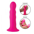 Squeezable Wavy Dildo - Pink - Sex Toys - Save 20%