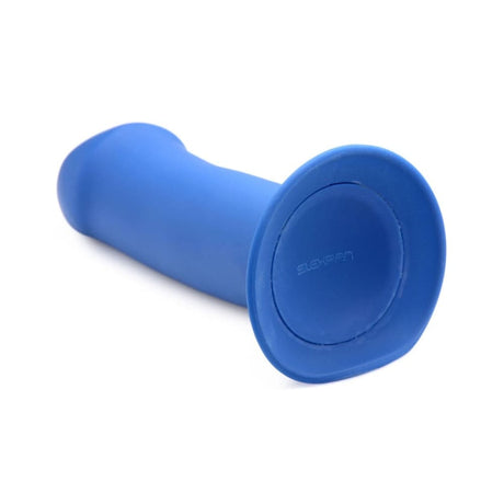 Squeeze-it Thick Squeezable Phallic Dildo Blue - Sex Toys - Save 25%
