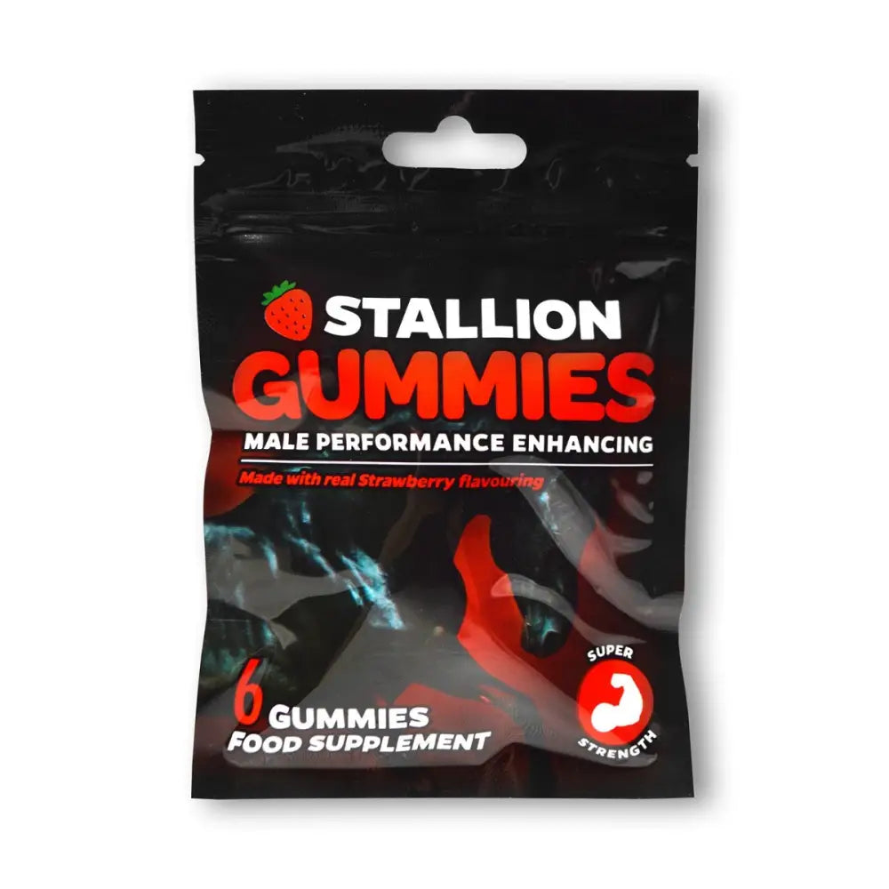 Stallion Gummies 6 Pack - Pack - Fast Shipping - Sex Essentials United Kingdom Stoke-on-trent