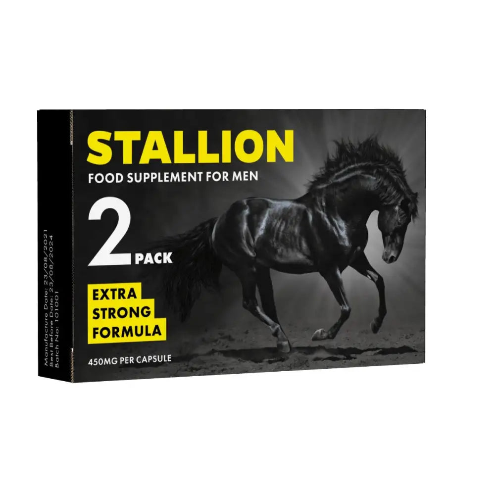 Stallion Herbal Supplement 2 Pack - Pack - Fast Shipping - Sex Essentials United Kingdom Stoke-on-trent