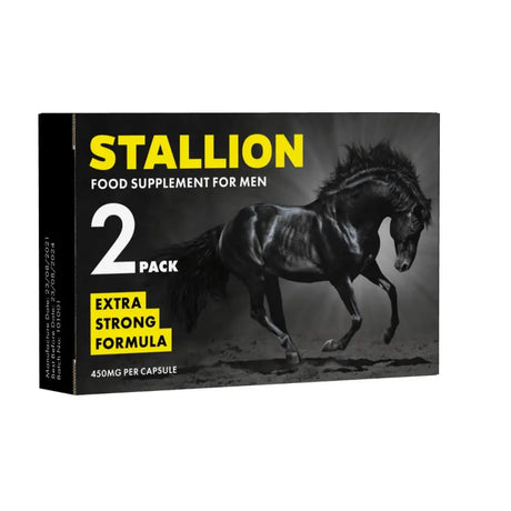 Stallion Herbal Supplement 2 Pack - Pack - Fast Shipping - Sex Essentials United Kingdom Stoke-on-trent