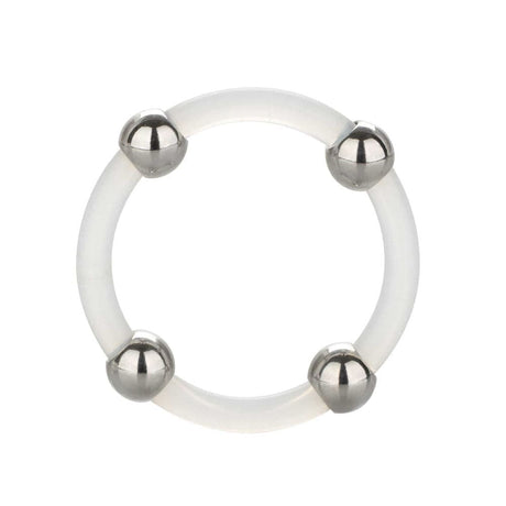 Steel Beaded Silicone Ring Xl - Save 25% - Sale