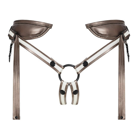 Strap on me Leatherette Desirous Harness one Size - Save 30% - Sale