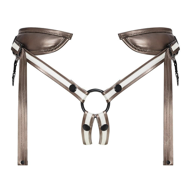 Strap on me Leatherette Desirous Harness one Size - Save 30% - Sale