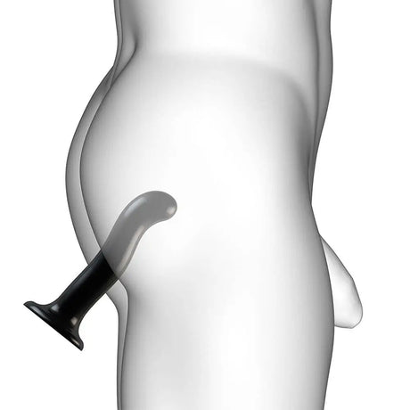 Strap on me Prostate and g Spot Curved Dildo Medium Black - Save 25% - on me g - Fast - United Kingdom Stoke-on-trent