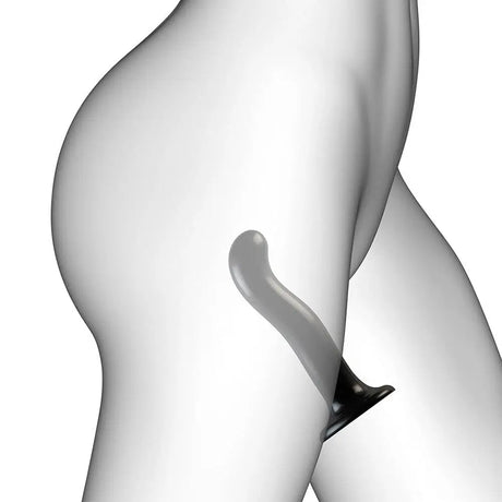 Strap on me Prostate and g Spot Curved Dildo Medium Black - Save 25% - on me g - Fast - United Kingdom Stoke-on-trent