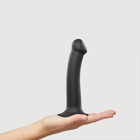 Strap on me - Semi-realistic Dual Density Bendable Dildo Black - m - Save 10% - on me - Semi-realistic - m - United Kingdom Stoke-on-trent