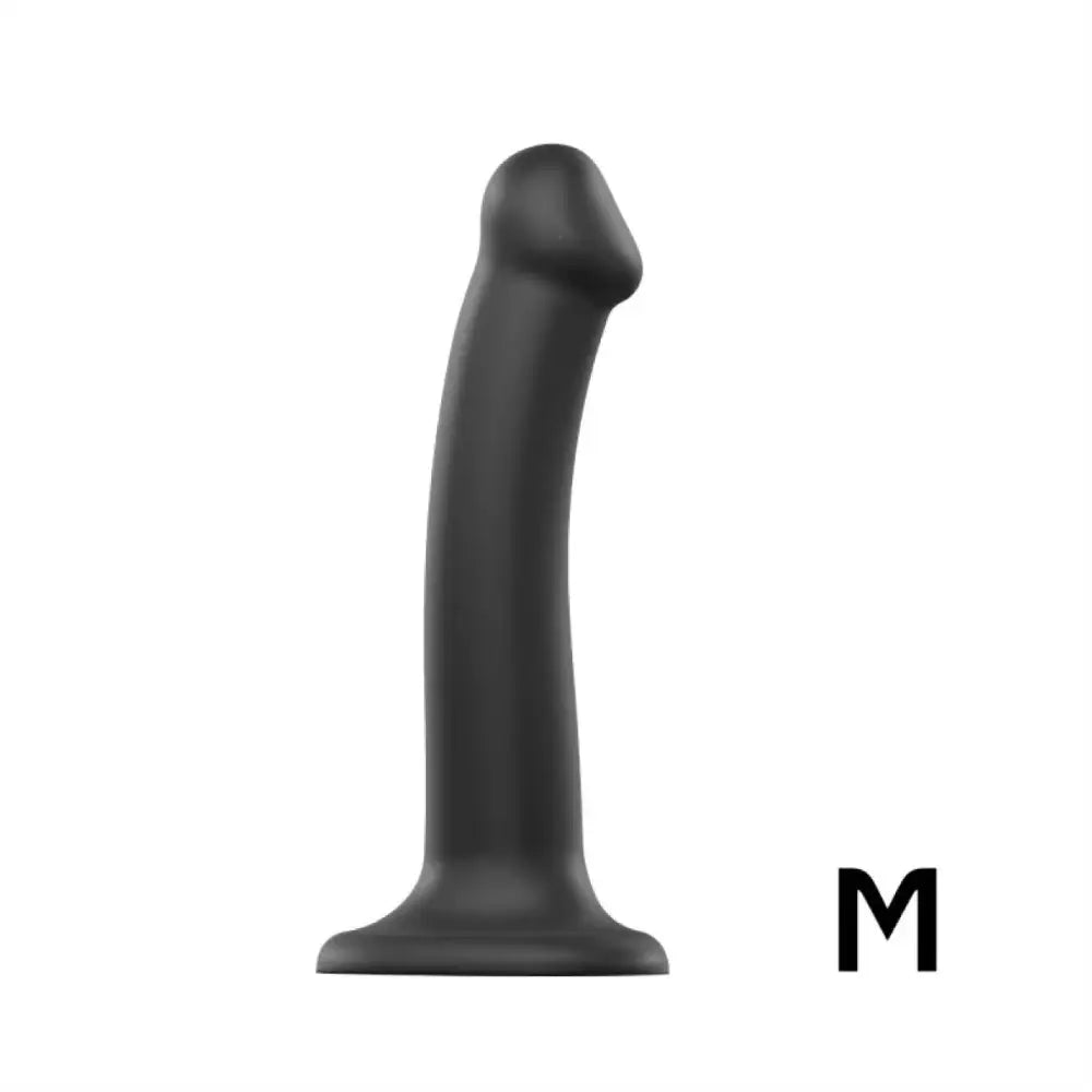 Strap on me - Semi-realistic Dual Density Bendable Dildo Black - m - Save 10% - on me - Semi-realistic - m - United Kingdom Stoke-on-trent