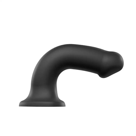Strap on me Silicone Dual Density Bendable Dildo Medium Black - Dildos - Save 30% - on me - Fast - United Kingdom Stoke-on-trent