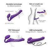 Strap on me - Vibrating Bendable Strap-on - m - Purple - Save 5% - on me - Strap-on - m - Sale United Kingdom Stoke-on-trent