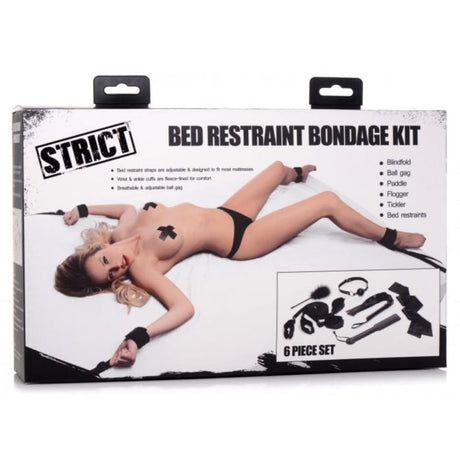 Strict Bed Restraint Bondage Kit - Sex Toys - Save 20% - Sale