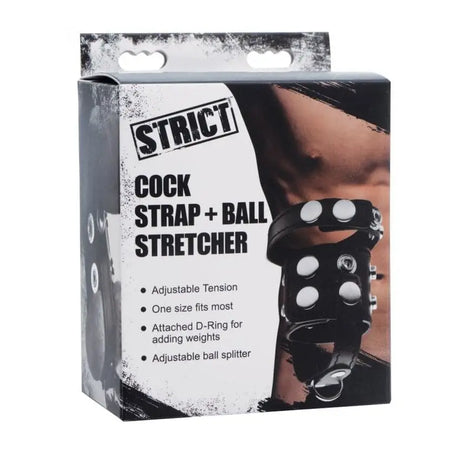 Strict Cock Strap and Ball Stretcher - Sex Toys - Save 25% - and - Fast Shipping - Sale United Kingdom Stoke-on-trent