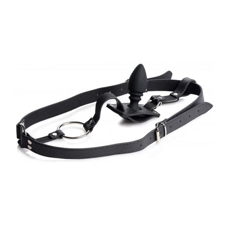 Strict Male Cock Ring Harness with Silicone Anal Plug - Sex Toys - Save 30% - Sale