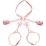 Strict Pink Bondage Harness with Bows Xl-2xl - Save 10% - Sale United Kingdom Stoke-on-trent