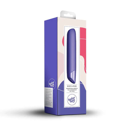 Sugar Boo Purple Rechargeable Vibrator - Save 25% - Fast Shipping - Classic Vibrators United Kingdom Stoke-on-trent
