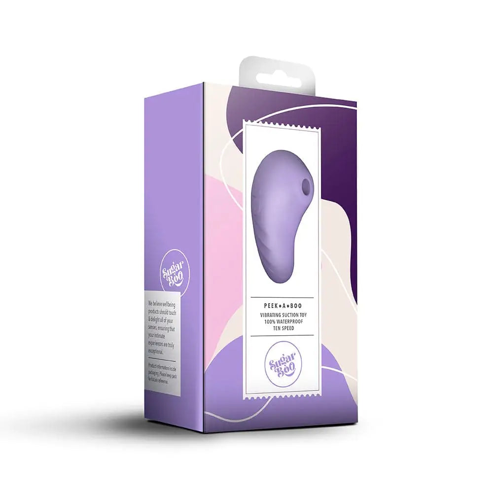Sugar Boo Suction Vibrator Lilac - Save 25% - Fast Shipping - United Kingdom Stoke-on-trent
