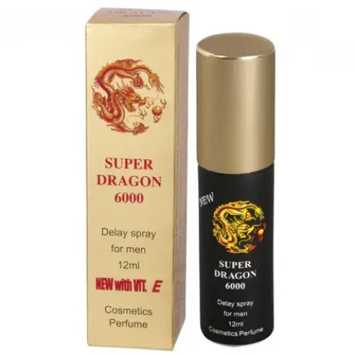 Super Dragon 6000 Delay Spray 12ml with Vitamin e - Save 25% - with e - Fast - Sale United Kingdom Stoke-on-trent