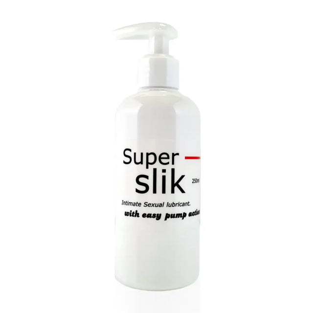 Super Slik Waterbased Lubricant Transparent 250ml - Save 25% - Fast Shipping - Sale United Kingdom Stoke-on-trent