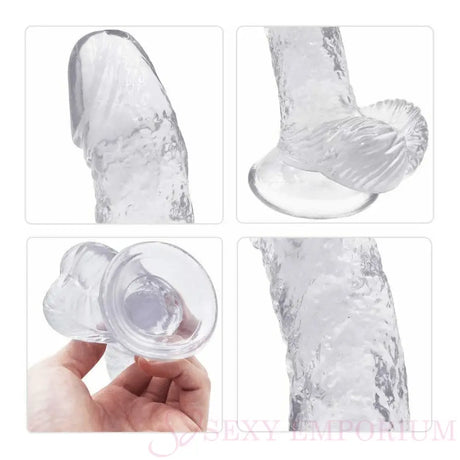 Superior 6 Inch Dildo Transparent - Dildos - Save 25% - Fast Shipping - United Kingdom Stoke-on-trent