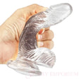 Superior 6 Inch Dildo Transparent - Dildos - Save 25% - Fast Shipping - United Kingdom Stoke-on-trent