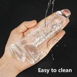 Superior 6 Inch Dildo Transparent - Dildos - Save 25% - Fast Shipping - United Kingdom Stoke-on-trent
