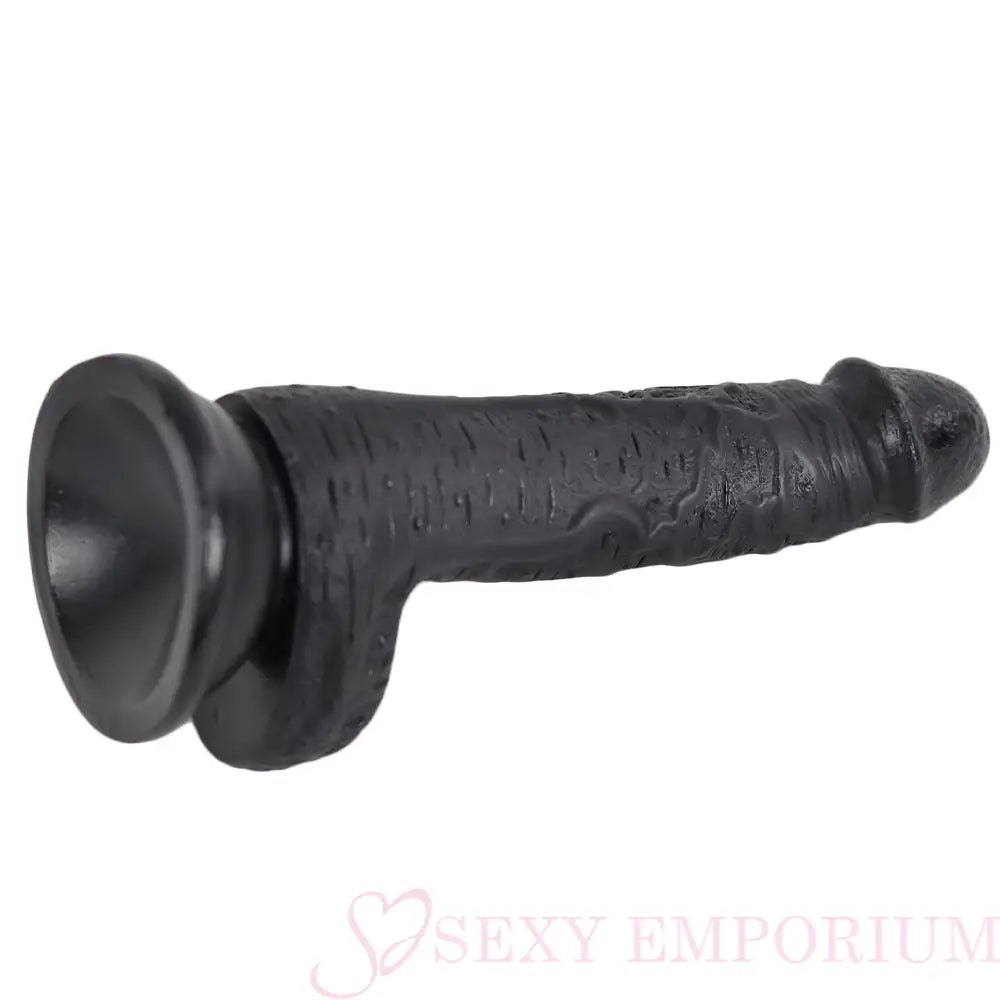 Superior 7 Inch Dildo Black - Dildos - Save 25% - Fast Shipping - United Kingdom Stoke-on-trent