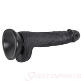 Superior 7 Inch Dildo Black - Dildos - Save 25% - Fast Shipping - United Kingdom Stoke-on-trent