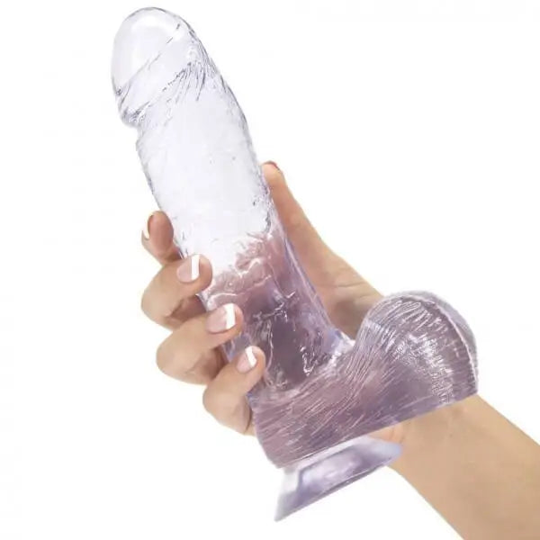 Superior 8 Inch Dildo Transparent - Dildos - Save 15% - Fast Shipping - United Kingdom Stoke-on-trent