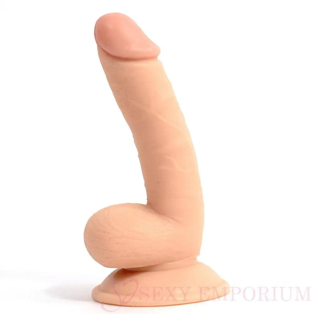 Supreme 4.5 Inch Realistic Strap-on Dildo Flesh - Sex Toys - Save 30% - Strap-on - Fast Shipping - Sale United Kingdom Stoke-on-trent