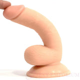 Supreme 4.5 Inch Realistic Strap-on Dildo Flesh - Sex Toys - Save 30% - Strap-on - Fast Shipping - Sale United Kingdom Stoke-on-trent