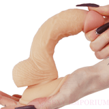 Supreme Realistic Textured Dildo Flesh - Sexy Emporium