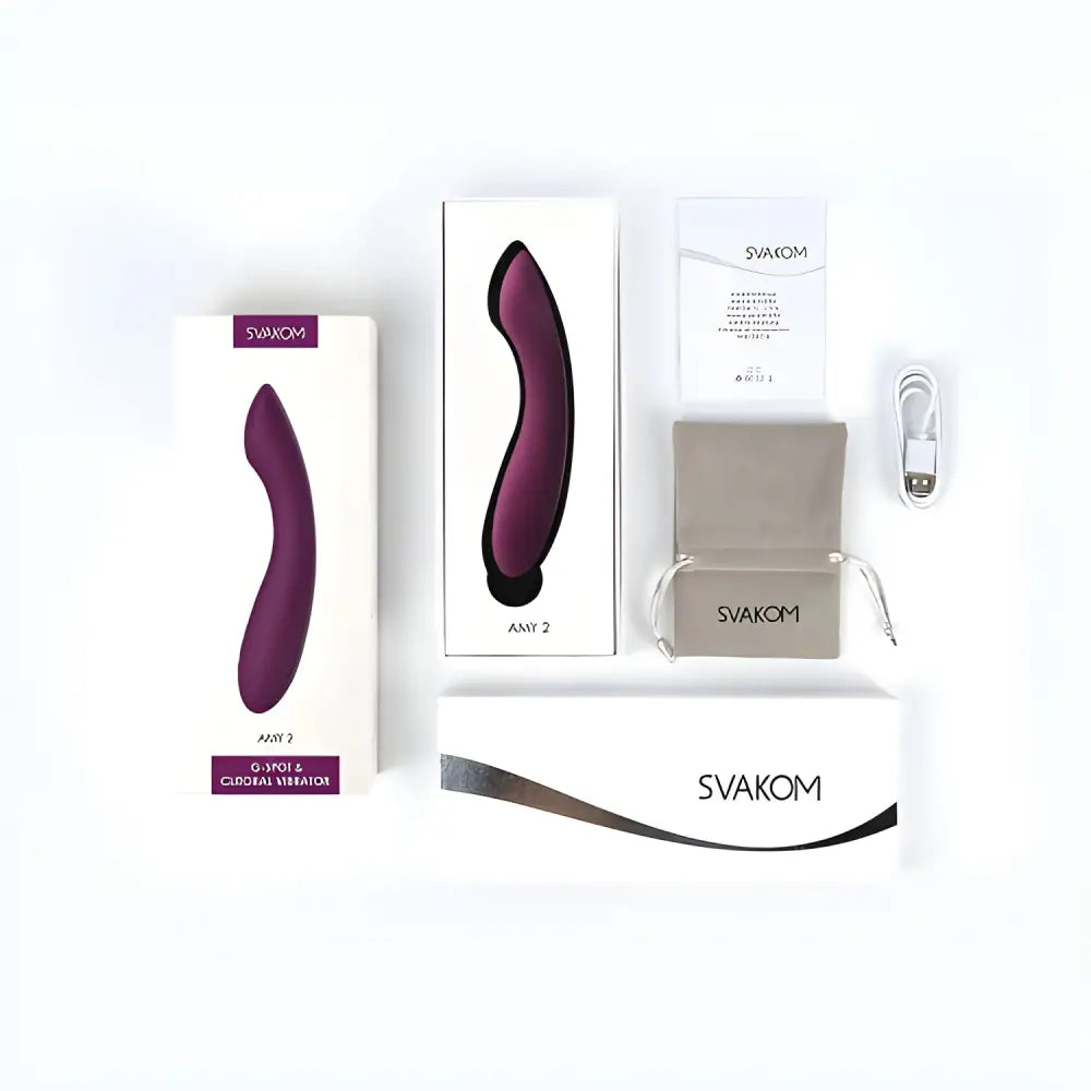 Svakom Amy 2 G-spot and Clitoral Vibrator - Vibrators - Save 30% - G-spot - Fast Shipping - Sale United Kingdom Stoke-on-trent