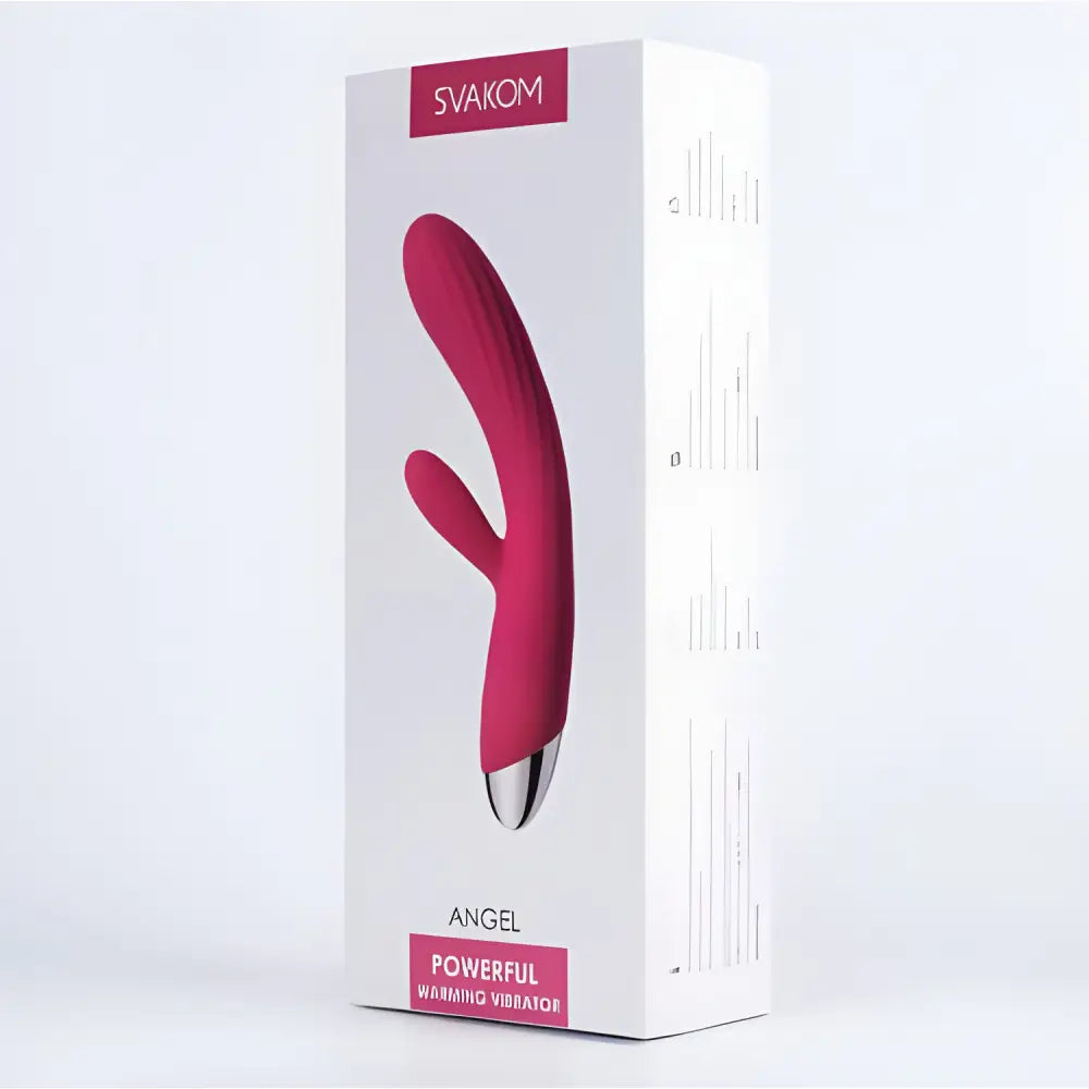 Svakom Angel Warming Rabbit Vibrator Pink - Vibrators - Save 30% - Fast Shipping - United Kingdom Stoke-on-trent