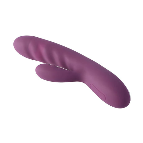 Svakom Avery Thrusting Vibrator with Clitoral Stimulator - Rabbit Vibrators - Save 30%