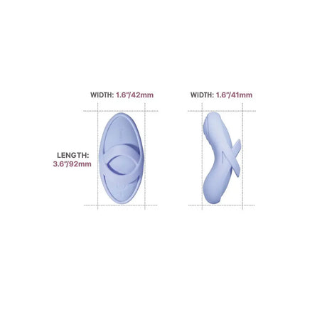 Svakom Echo 2 Finger Vibrator Blue Save 25% Fast Shipping United Kingdom Stoke on Trent