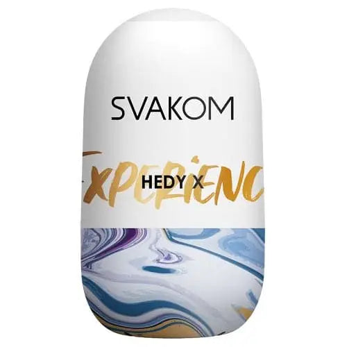 Svakom Hedy X-experience Reuseable Egg Style Male Masturbator - Masturbators - Save 15% - X-experience - Sale United Kingdom Stoke-on-trent