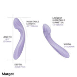 Svakom Margot G-spot Vibrator Lilac - New Products – Latest Sex Toys & Adult Arrivals United Kingdom Stoke-on-trent
