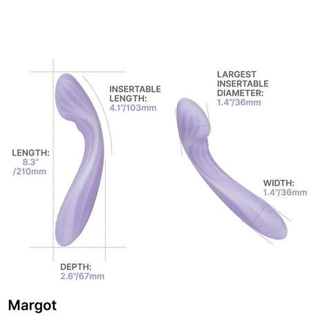 Svakom Margot G-spot Vibrator Lilac - Save 10% - United Kingdom Stoke-on-trent