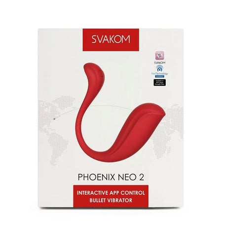 Svakom Phoenix Neo 2 Interactive App Controlled Vibrator - Remote Vibrators - Save 25% - Fast - Sale United Kingdom Stoke-on-trent