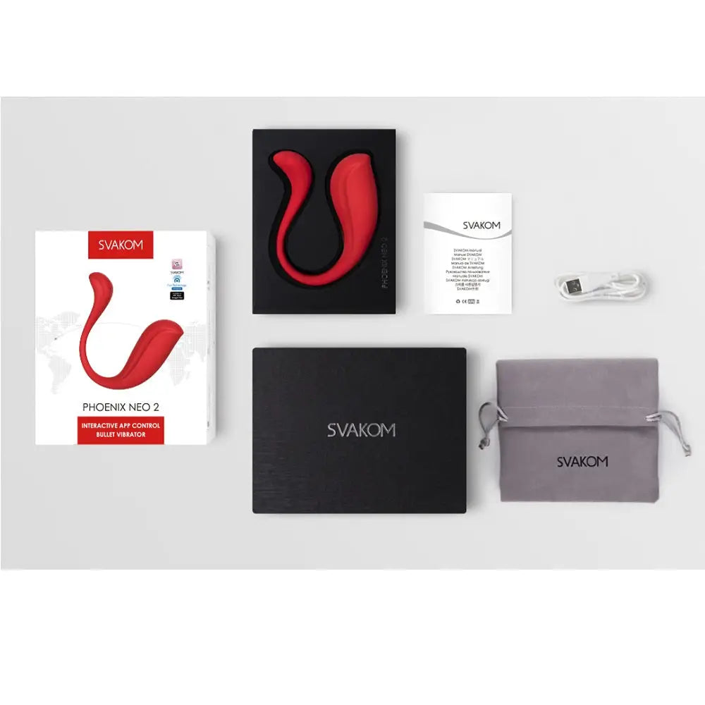 Svakom Phoenix Neo 2 Interactive App Controlled Vibrator - Remote Vibrators - Save 25% - Fast - Sale United Kingdom Stoke-on-trent