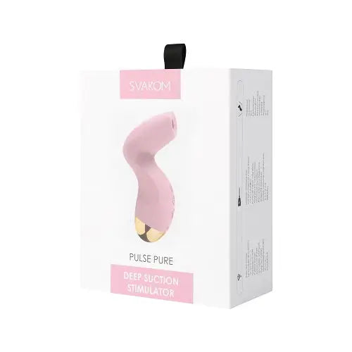 Svakom Pulse Pure Suction Stimulator Pink - Vibrators - Save 15% - Fast Shipping - Vibrator United Kingdom Stoke-on-trent