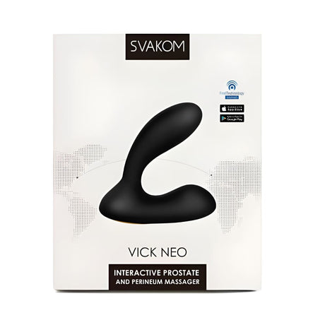 Svakom Vick Neo Interactive App Controlled Prostate Massager - Male Sex Toys - Save 30% - Anal Dildos
