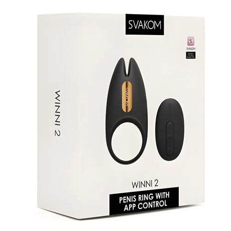 Svakom Winni 2 Remote Controlled Couples Cock Ring - Rings - Save 25% - Fast Shipping - Sale United Kingdom Stoke-on-trent