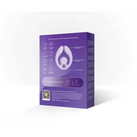 Svibe Snail Gizi Duo Couples Stimulator - Lilac - Save 25% - Svibe Gizi - Fast Shipping - Vibrator United Kingdom Stoke-on-trent