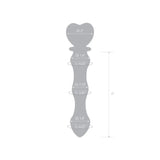 Sweetheart Glass Dildo (8’’) - Sex Toys - Save 25% - Fast Shipping - United Kingdom Stoke-on-trent