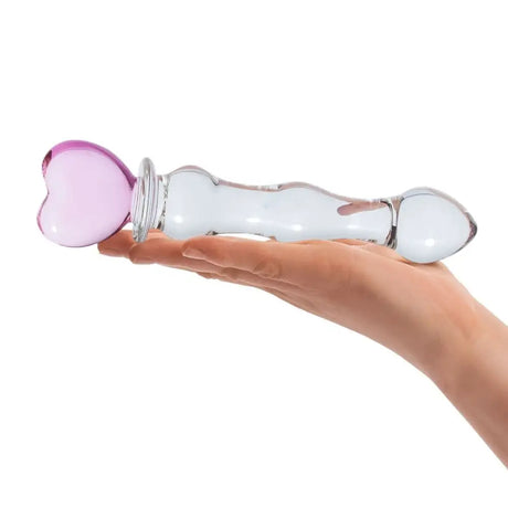 Sweetheart Glass Dildo (8’’) - Sex Toys - Save 25% - Fast Shipping - United Kingdom Stoke-on-trent