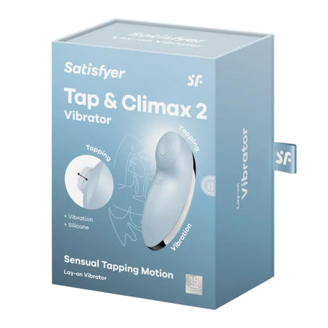 Tap & Climax 2 Blue - Save 15% - Fast Shipping - Vibrator United Kingdom Stoke-on-trent