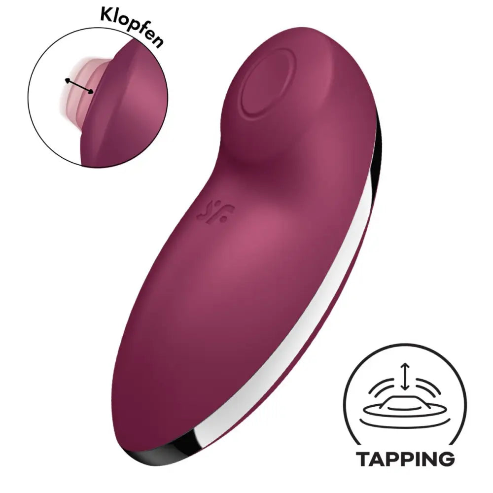 Tap & Climax 2 Red - Save 15% - Fast Shipping - Vibrator United Kingdom Stoke-on-trent