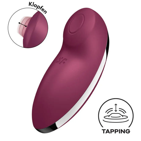 Tap & Climax 2 Red - Save 15% - Fast Shipping - Vibrator United Kingdom Stoke-on-trent